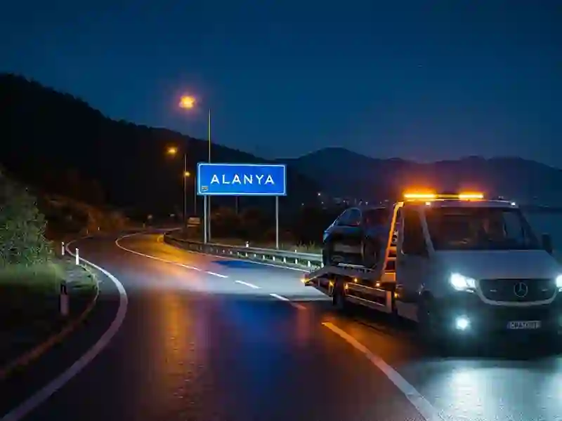 Alanya oto çekici aracı